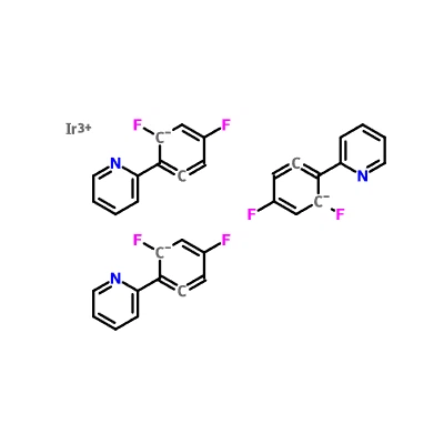 387859-70-3|Tris[2-(4,6-difluorofenil)piridinato-C2,N]iridio(III)
