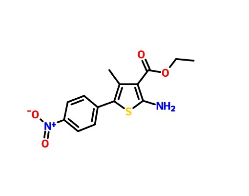 CAS 174072-89-0 Etil 2-ammino-4-metil-5-(4-nitrofenil)tiofene-3-carbossilato