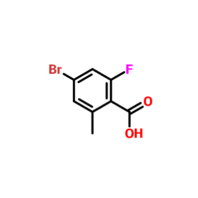 CAS 1242157-23-8|4-BROMO-2-FLUORO-6-ACIDO METILBENZOICO