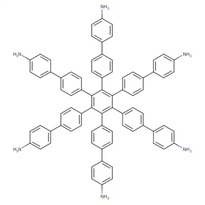CAS:1355992-59-4|3'',4'',5'',6''-Tetrakis(4'-ammino[1,1'-bifenil]-4-yl)-[1,1':4',1'' :2'',1''':4''',1''''-quinquefenile]-4,4''''-diammina