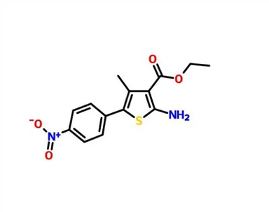 CAS 174072-89-0 Etil 2-ammino-4-metil-5-(4-nitrofenil)tiofene-3-carbossilato