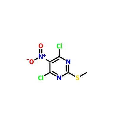 CAS: 1979-96-0 4,6-dicloro-2-metilsulfanil-5-nitro-pirimidina