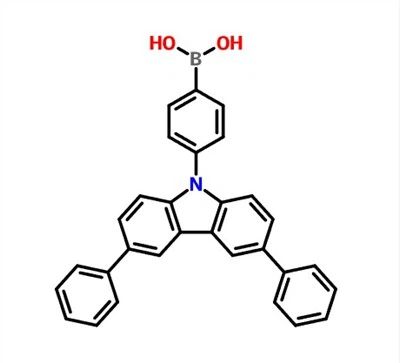 CAS 607739-93-5|Acido (4-(3,6-difenil-9H-carbazolo-9-il)fenil)boronico