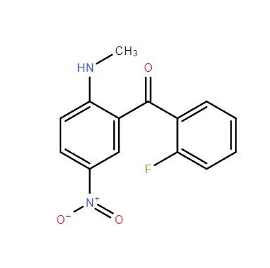 CAS:735-06-8|2'-Fluoro-2-metilammino-5-nitrobenzofenone