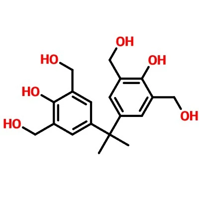 CAS:3957-22-0|1,3-benzenedimetanolo, 5,5'-(1-metiletiliden)bis[2-idrossi-
