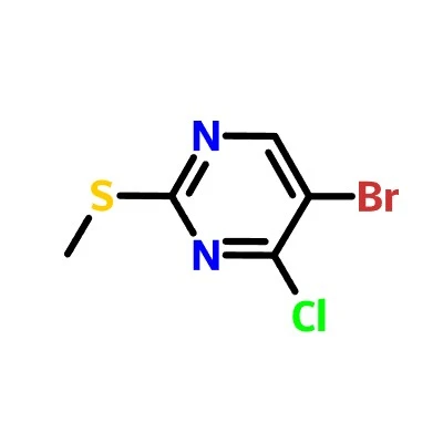 CAS:63810-78-6|5-Bromo-4-cloro-2-(metiltio)pirimidina