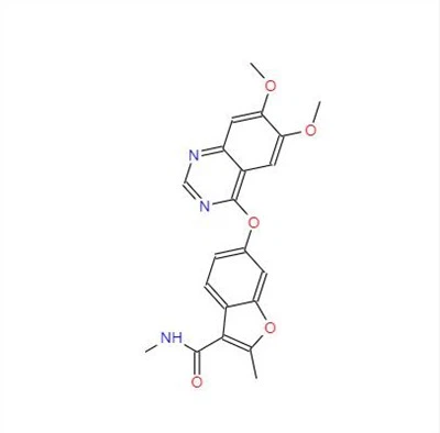 CAS:1194506-26-7丨6-(6,7-dimetossichinazolina-4-ilossi)-N,2-dimetilbenzofurano-3-carbossammide