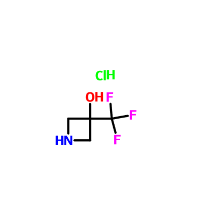 CAS 848192-96-1|3-(trifluorometil)azetidin-3-olo cloridrato